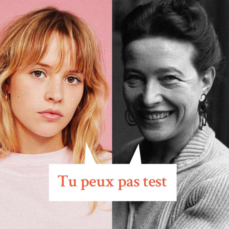 Qui a dit quoi : Angèle ou Simone de Beauvoir ?